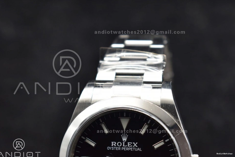 Edition on 39mm Black Explorer SS 1:1 214270 846 Clean Best Dial VR Refined Bracelet I 0307